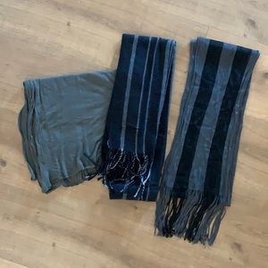 Bundle of three Men’s Scarves